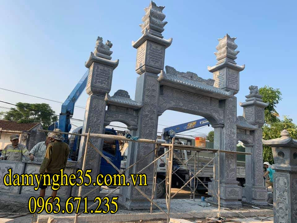 Địa chỉ làm cổng đá uy tín nhất hiện nay tại Ninh Bình
