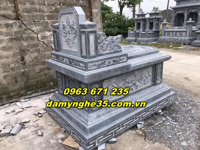Mẫu mộ tam sơn đá đẹp thiết kế cao cấp giá rẻ bán trên toàn Quốc