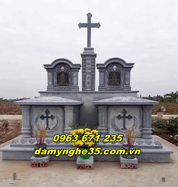 Mộ công giáo - Top 35 mẫu mộ công giáo bằng đá đẹp nhất hiện nay