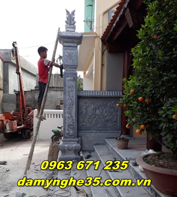 Địa chỉ bán các mẫu cột bằng đá đẹp chất lượng cao giá rẻ tại Ninh Bình