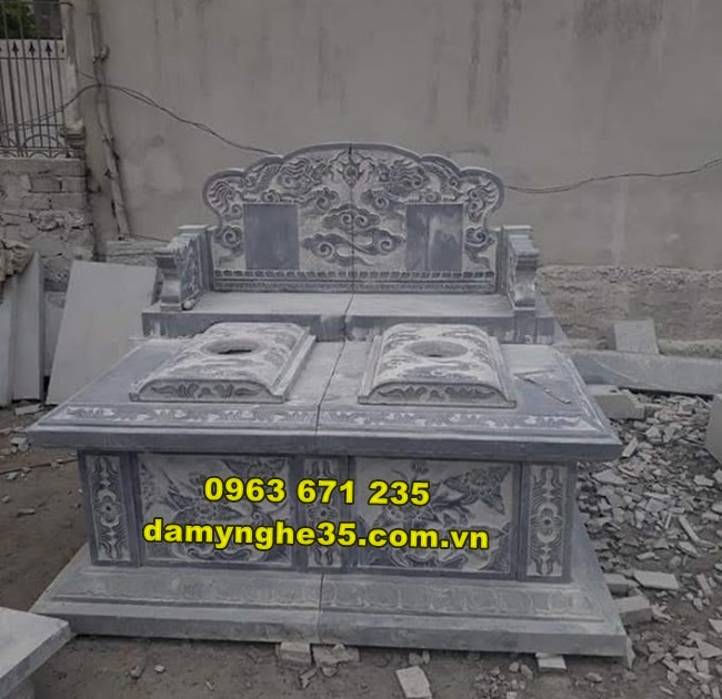 Kích thước mộ đôi bằng đá tại Phú ThọKích thước mộ đôi bằng đá tại Phú Thọ