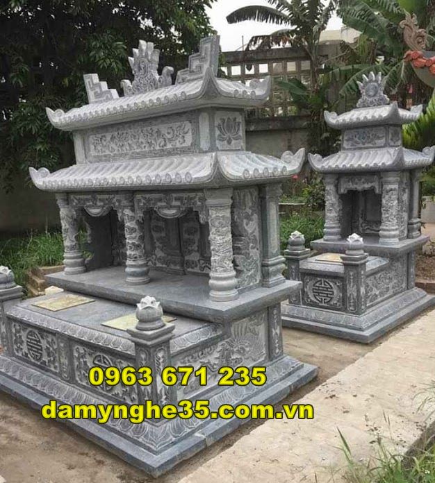 15 Mẫu mộ đôi băng đá cao cấp bán tại Quảng Ninh