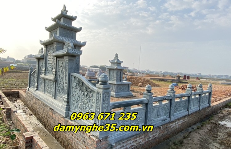 Báo giá khu lăng mộ bằng đá chính xác tại Tiền Giang
