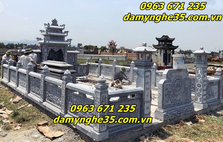 Mẫu lăng mộ bằng đá đẹp bán tại Kiên Giang