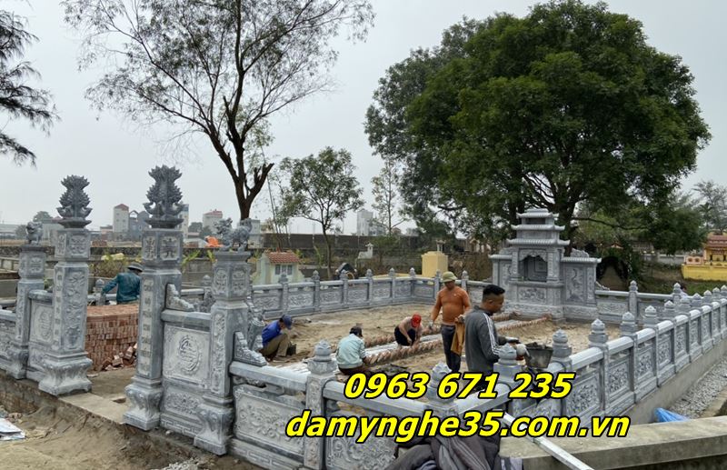 Mẫu lăng mộ đá đẹp bán tại Tiền Giang