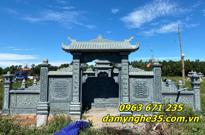 15 Mẫu lăng mộ bằng đá đẹp thiết kế cao cấp bán tại An Giang