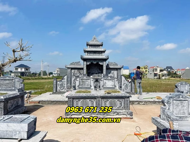 63 mẫu lăng mộ đá đẹp bán tại Phú Thọ