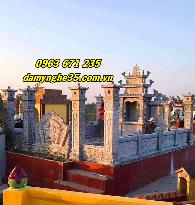 82 lăng mộ bằng đá đẹp bán tại Bắc Giang