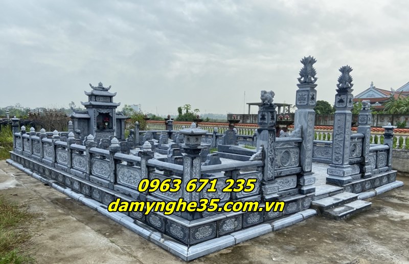 Địa chỉ chế tác và bán các mẫu lăng mộ bằng đá giá rẻ uy tín chất lượng tại Hà Nội