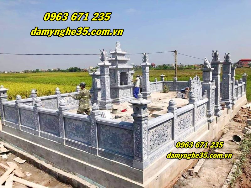 Tuyển chọn lăng mộ bằng đá đẹp bán tại Thái Bình