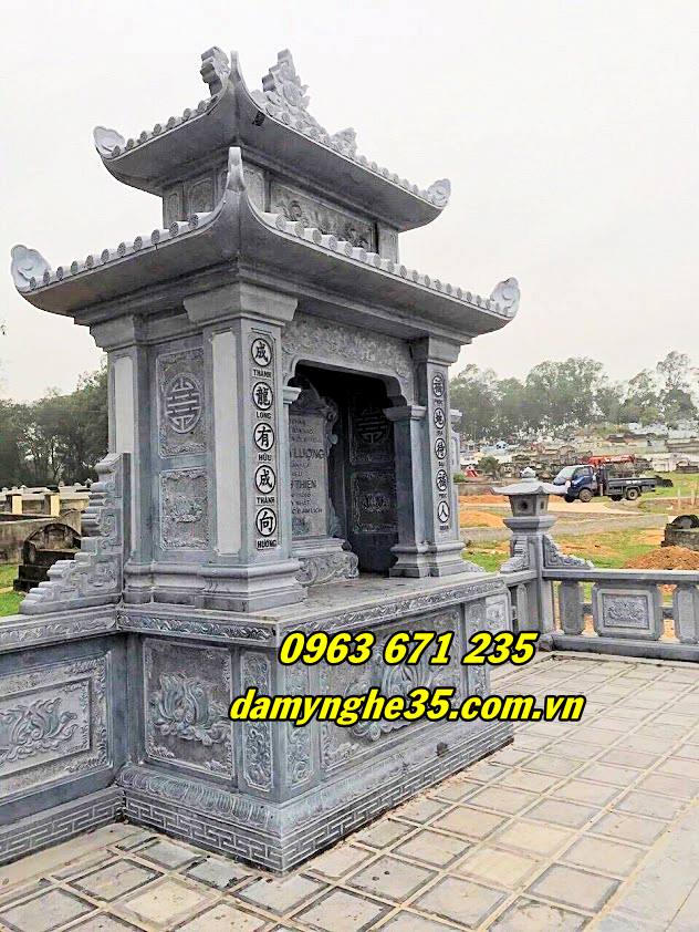 mẫu lăng thờ đá đẹp bán tại Bắc Ninh