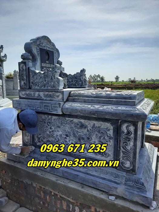 35 mẫu mộ ta sơn đá đẹp giá rẻ bán tại Bắc Ninh