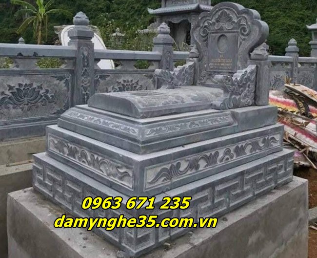 Địa chỉ thi công lắp đặt các mẫu mộ bành bằng đá đẹp bán tại Hà Nam